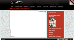 Desktop Screenshot of gladysmagazine.com